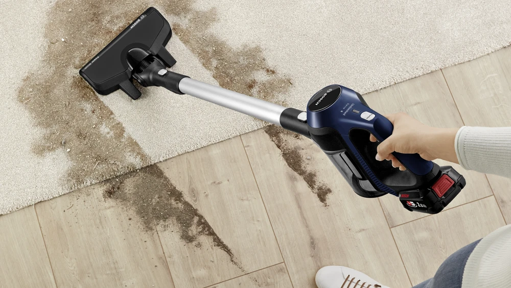 Bosch Įkraunamasis dulkių siurblys Unlimited 6, Mėlynos spalvos (BCS611P4A)