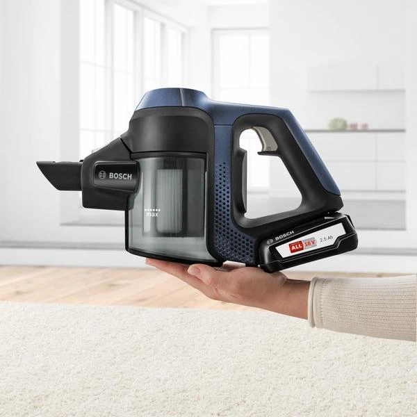 Bosch Įkraunamasis dulkių siurblys Unlimited 6, Mėlynos spalvos (BCS611P4A)