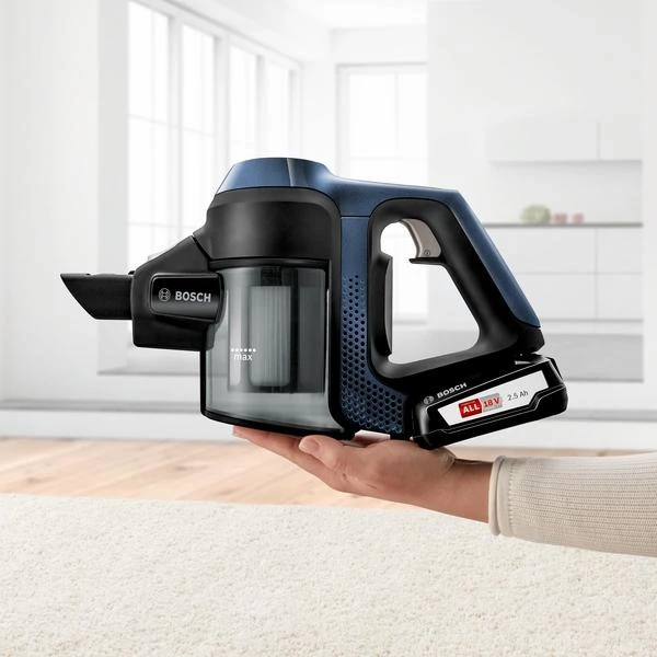 Bosch Įkraunamasis dulkių siurblys Unlimited 6, Mėlynos spalvos (BCS611P4A)