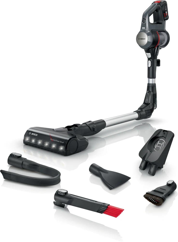 Bosch Įkraunamasis dulkių siurblys Unlimited 7, Grafito spalvos (BCS711A)