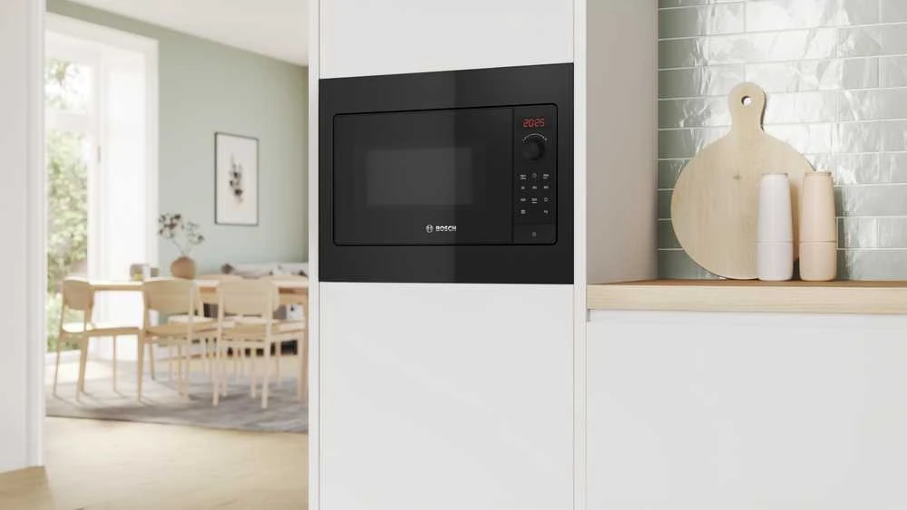 Bosch BFL523MB4 Serija 2, Įmontuojamoji mikrobangų krosnelė, Juodas