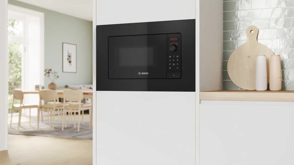 Bosch BFL623MB4 Serija 2, Įmontuojamoji mikrobangų krosnelė, Juodas