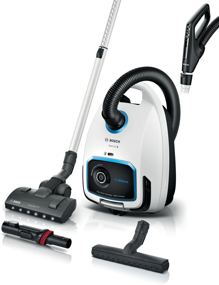 „Bosch Serie 6 ProSilence BGB6SIL0L“ dulkių siurblys su maišeliu