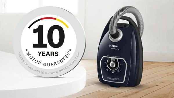 Bosch Dulkių siurblys su maišeliu, Ergomaxx'x, Mėlyna BGB7X420