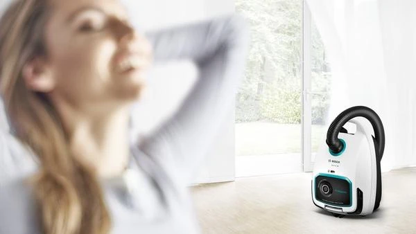 Dulkių siurblys Bosch BGL6HYG1 Serie | 6 su maišeliu ProHygienic, baltas