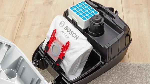 Dulkių siurblys Bosch BGL6HYG1 Serie | 6 su maišeliu ProHygienic, baltas