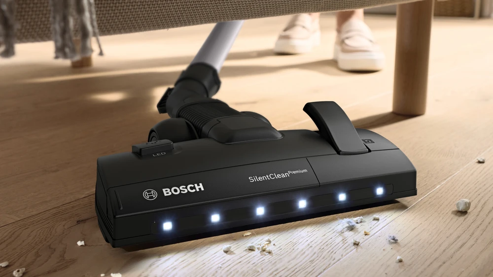 Bosch BGL8SIL0L Serija 8, Dulkių siurblys su maišeliu, ProSilence, Baltas