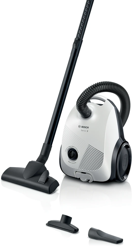 Bosch BGLS2LW1 Serija 2, Dulkių siurblys su maišeliu, Baltas