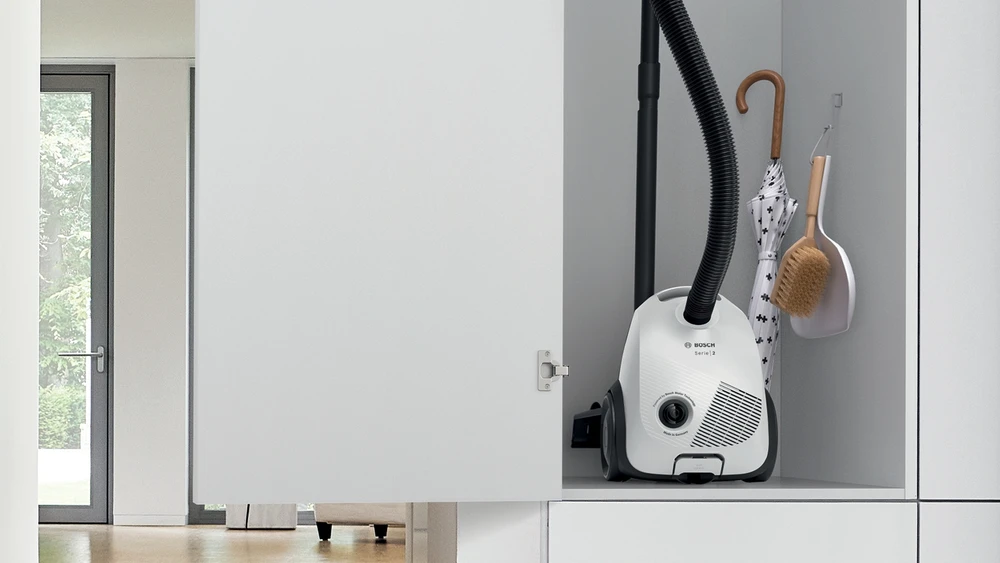 Bosch BGLS2LW1 Serija 2, Dulkių siurblys su maišeliu, Baltas