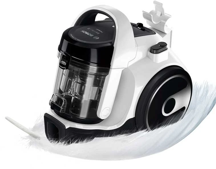 Siemens Bosch BGS05A322 Serija 2, Dulkių siurblys be maišelio, Baltas
