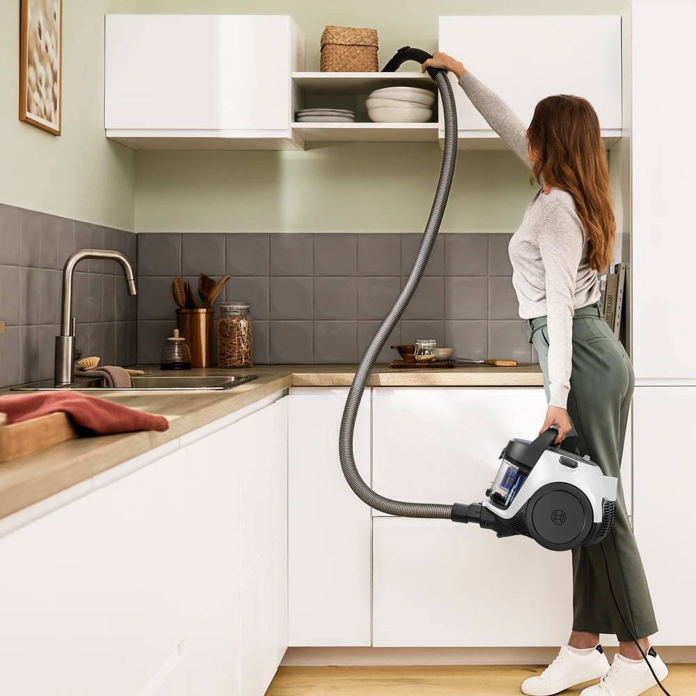Bosch BGS05WH2H Serija 2, Dulkių siurblys be maišelio, Baltas