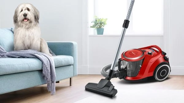 Bosch BGS41PET1 Serija 6, Dulkių siurblys be maišelio, ProAnimal, Raudona