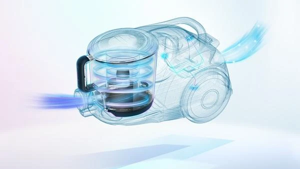 Bosch BGS41PET1 Serija 6, Dulkių siurblys be maišelio, ProAnimal, Raudona