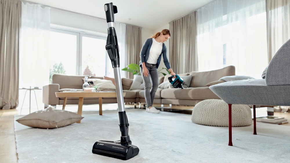 Bosch BSS71125AH Įkraunamasis dulkių siurblys, Unlimited 7, Mėlyna