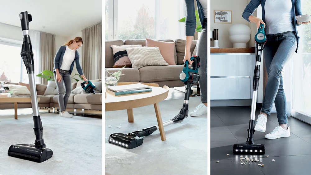 Bosch BSS71125AH Įkraunamasis dulkių siurblys, Unlimited 7, Mėlyna