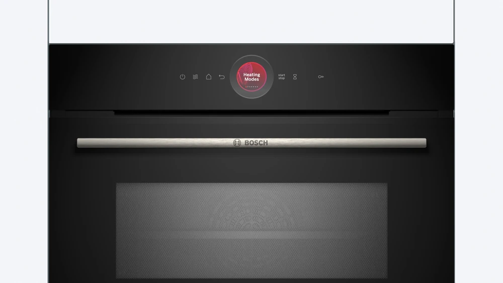 Bosch | Kompaktiška orkaitė su mikrobangų krosnelės funkcija | CMG7241B1 | Hidrolizė | Juodas