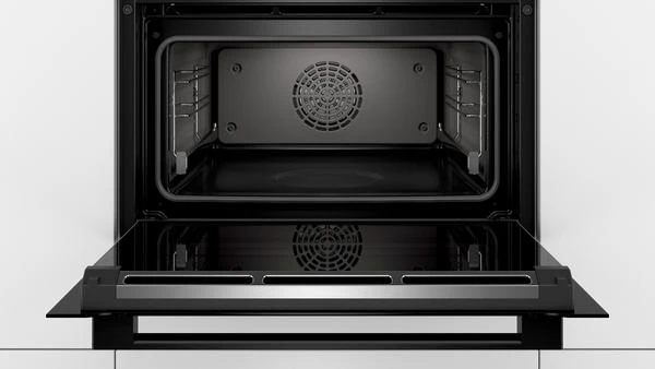Bosch CSG856RC7 Serie | 8, Įmontuojamoji kompaktinė orkaitė su garų funkcija, Carbon juodas