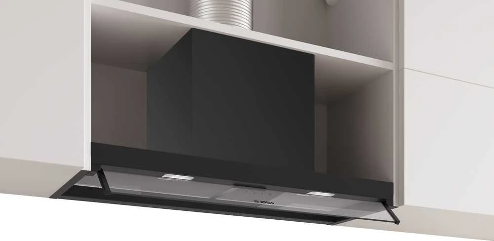 Bosch DBB85CC60 gartraukis Built-in Juodas 582 m³/h
