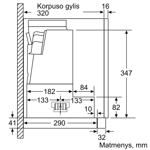Bosch DFS067K51 Serie | 8, Ištraukiamasis gartraukis, 60 cm, nerūdijančio plieno