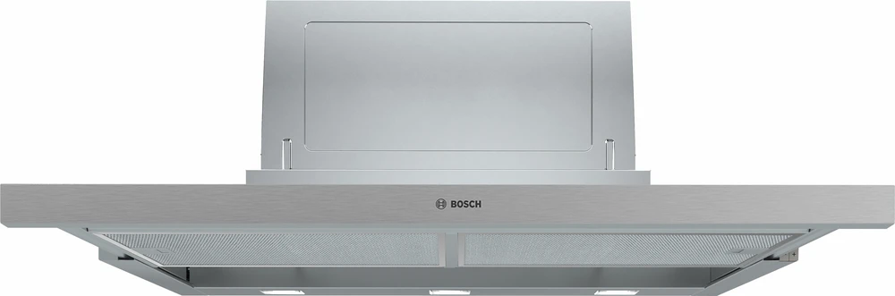 Bosch DFS097A51 Serija 4, Ištraukiamasis gartraukis, 90 cm, Sidabrinio metalo