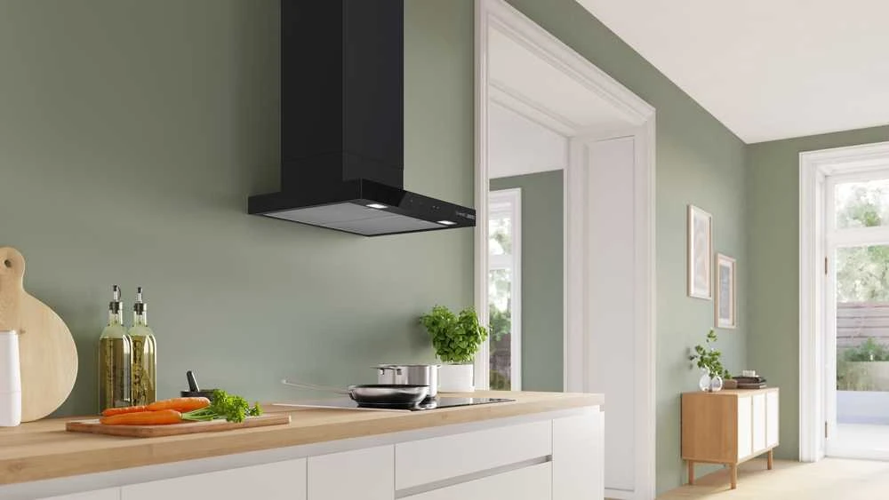 Bosch DWB67DN60 gartraukis Wall-mounted Juodas