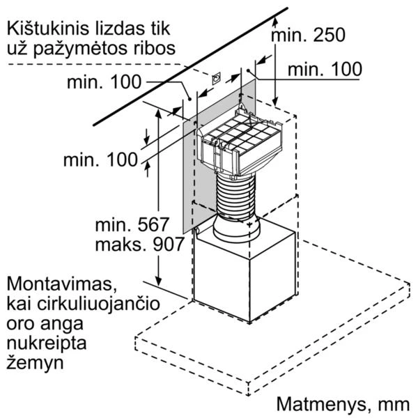 Bosch DWZ0XX0J5 Ilgaamžis recirkuliacijos rinkinys, pradinė įranga