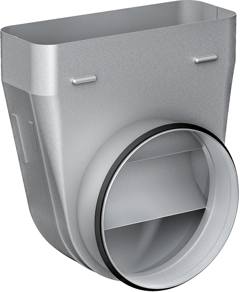 Bosch DZZ1WW1X1 Adapteris duct, ⌀ 150 mm, 90 °, round-flat