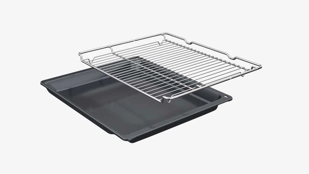 Bosch HBA572BB4 Serija 2, Įmontuojamoji orkaitė, 60 x 60 cm, Juodas