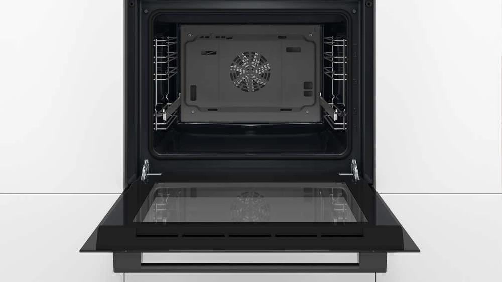 Siemens Bosch 38592 HBF134EB2 Serija 2, Įmontuojamoji orkaitė, 60 x 60 cm, Juodas