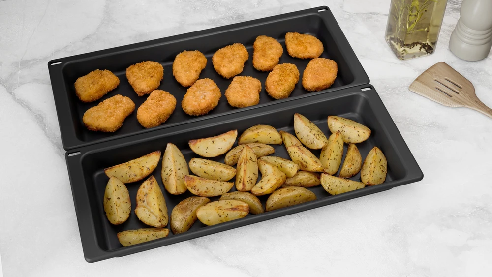 Bosch HEZ530000 Slim universal pan, 39 x 455 x 188 mm, tinka indaplovei