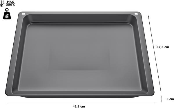 Bosch HEZ632070 Universali keptuvė, 38 x 455 x 375 mm, tinka indaplovei