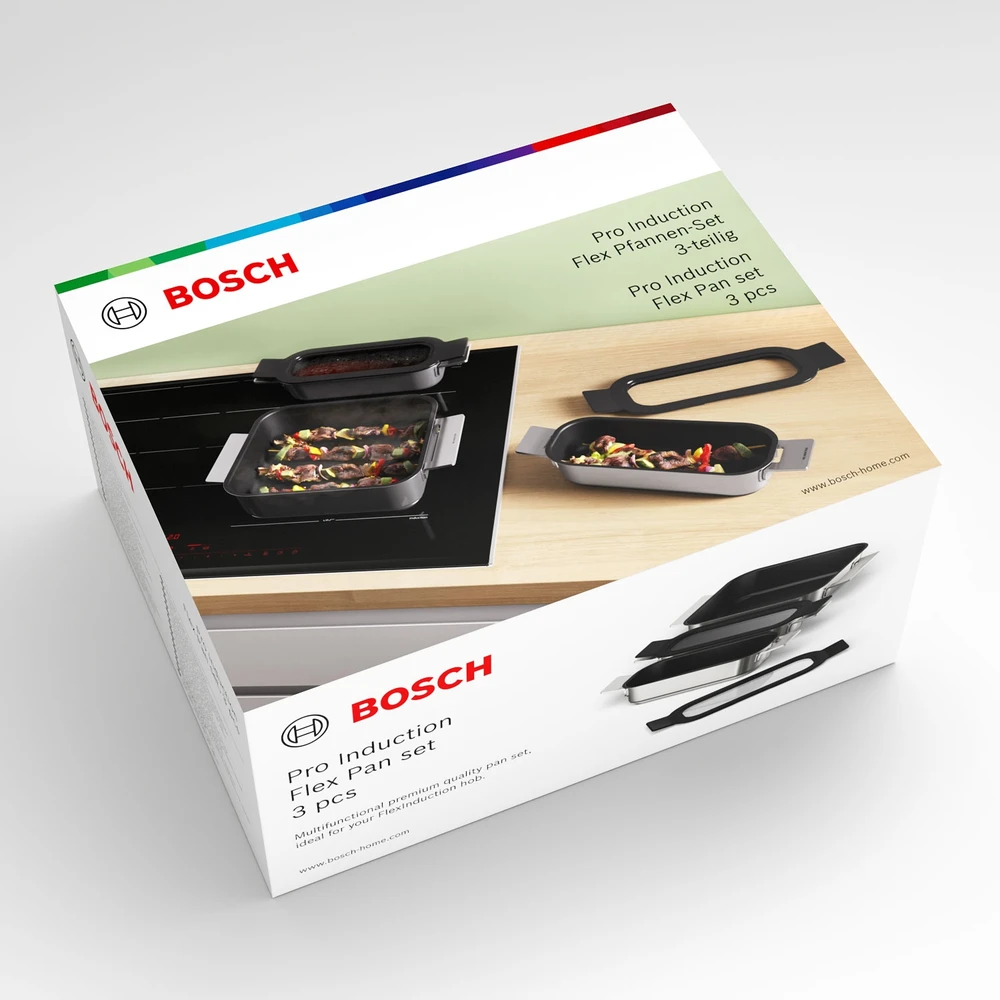 Bosch HEZ9FF030 Maisto gaminimo indų komplektas, 3 pieces