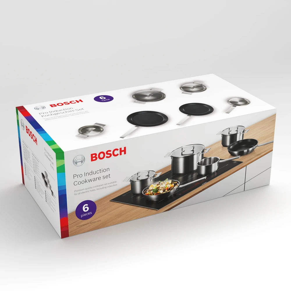 Bosch HEZ9SE060 Maisto gaminimo indų komplektas, 6 pieces