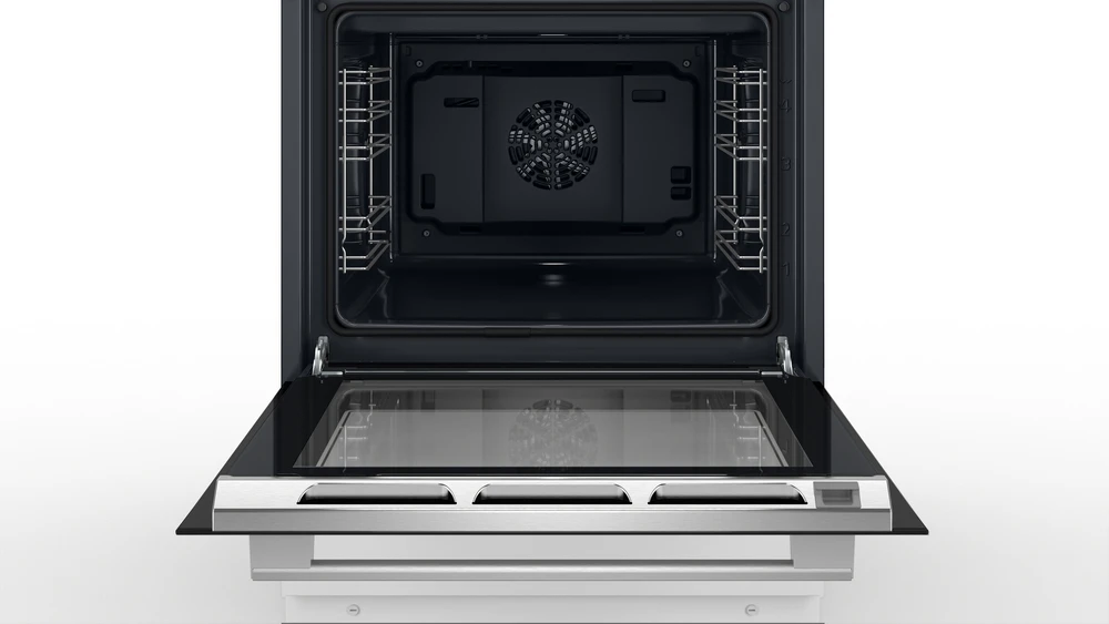 Bosch HLS79W321U Serija 6, Laisvai statoma indukcinė viryklė, Balta
