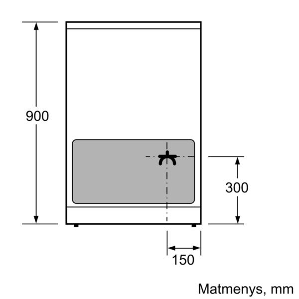 Bosch HLT59E020U Serija 6, Laisvai statoma indukcinė viryklė, Balta
