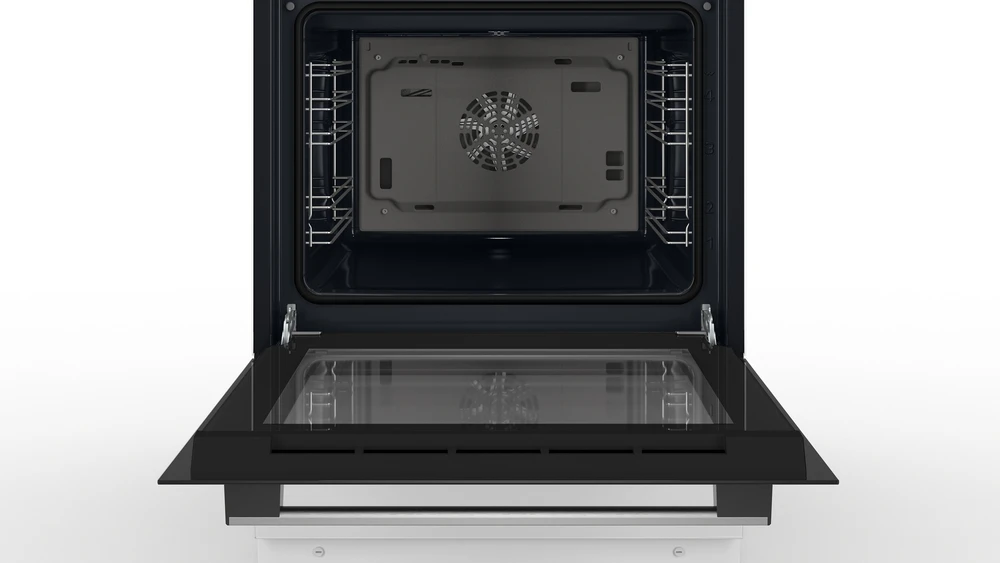 Bosch HLT59E020U Serija 6, Laisvai statoma indukcinė viryklė, Balta