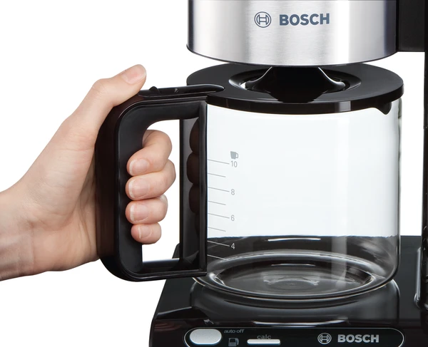 Kavos aparatas Bosch | TKA8633 | Lašėjimo | 1160 W | Nerūdijantis plienas/Juodas