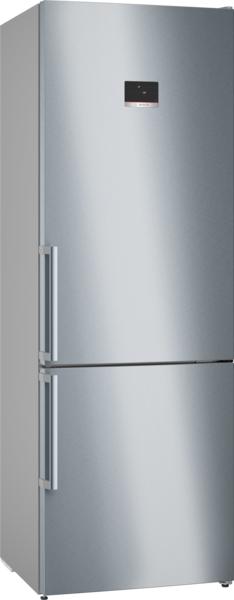 Bosch KGN497ICT Serie | 4, Freestanding fridge-freezer with freezer compartment below, 203 x 70 cm, Stainless steel (fingerprint resistant)