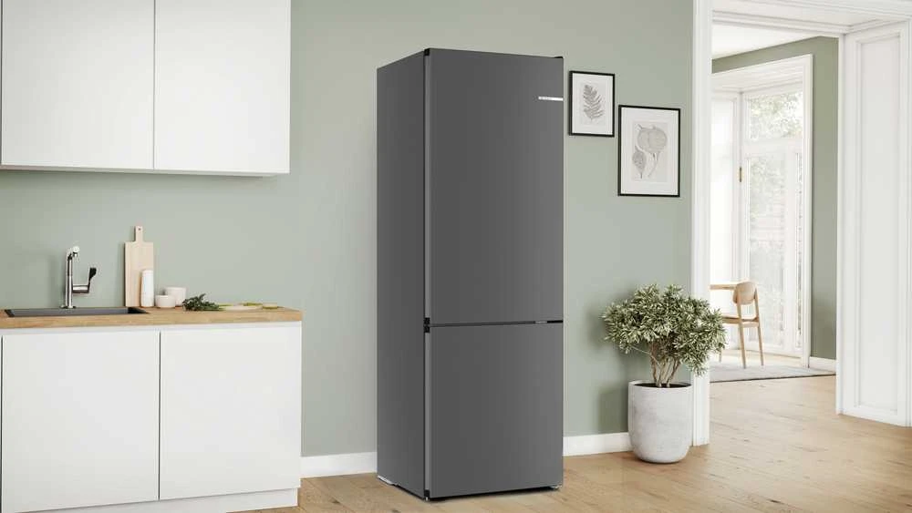 Bosch Serie 4 KGN49OCAF laisvai pastatomas šaldytuvas, 311 l, antracito spalvos