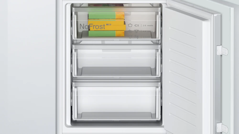 Įmontuojamasis šaldytuvas Bosch KIN86NSE0 NoFrost