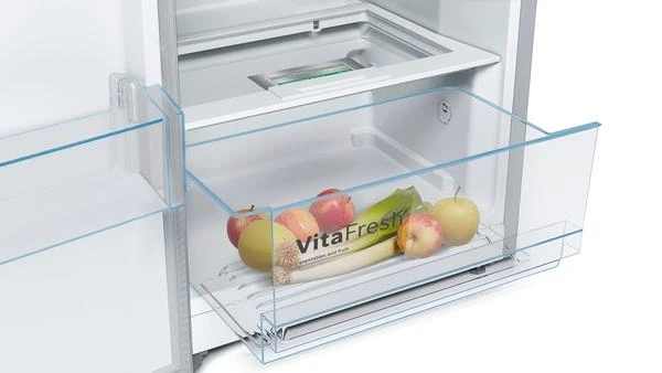 Šaldytuvas Bosch KSV36NWEP 2 serija, Baltos spalvos