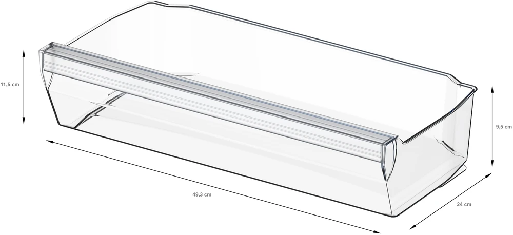 Bosch KUL22ADD0 Serija 6, Apačioje montuojamas šaldytuvas su šaldiklio skyriumi, 82 x 59.8 cm, švelniai uždaromas plokščias vyris