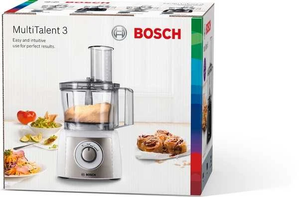 Virtuvinis kombainas Bosch MCM3110W Virtuvės kombainas, MultiTalent 3, 800 W, Baltas, Baltas