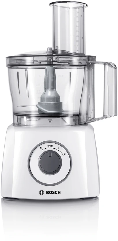 Virtuvinis kombainas Bosch MCM3200W Virtuvės kombainas, MultiTalent 3, 800 W, Baltas, Baltas