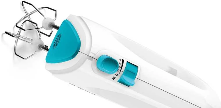Plakiklis Bosch MFQ2210D Rankinis maišytuvas, CleverMixx FUN, 375 W, Baltas, dinamiškai mėlyna