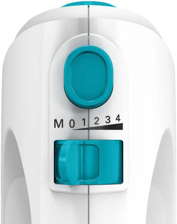 Plakiklis Bosch MFQ2210D Rankinis maišytuvas, CleverMixx FUN, 375 W, Baltas, dinamiškai mėlyna