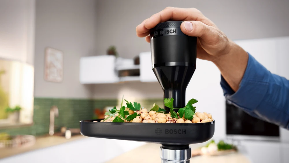 Bosch MFWS430B Serija 4, Mėsmalė, MultiPower Series 4, 1900 W, Juoda, Juodas