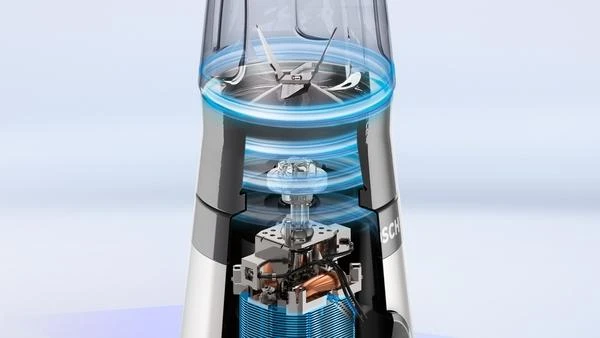Bosch MMB2111T Series 2, Trintuvas, VitaPower Serie | 2, 450 W, Sidabrinė