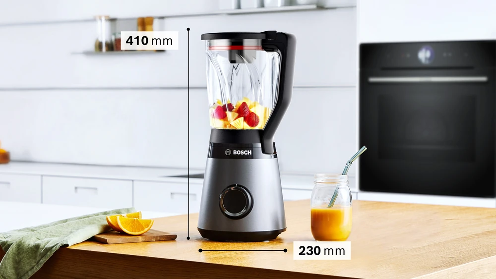 Bosch MMB4151S Serija 4, Trintuvas, VitaPower, 1200 W, Sidabrinės