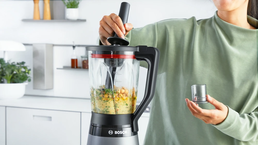 Bosch MMB4194S Serija 4, Trintuvas, VitaPower, 1200 W, Sidabrinės